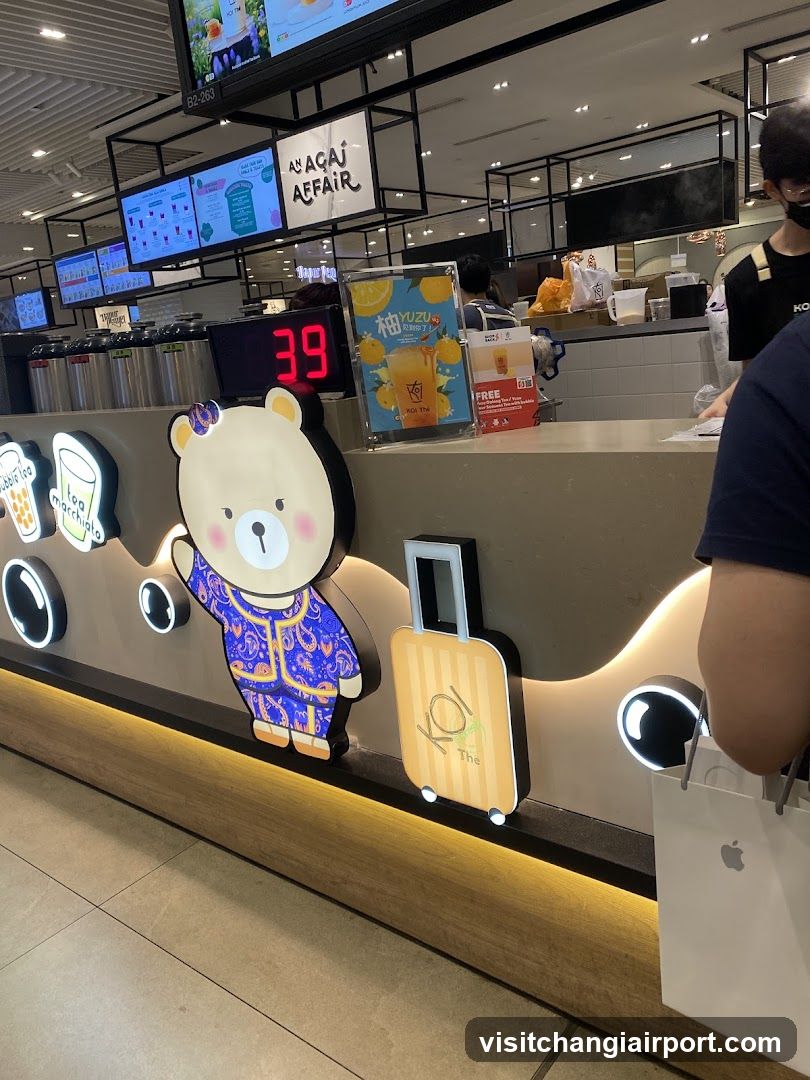 Beverage Shop Interior Counter