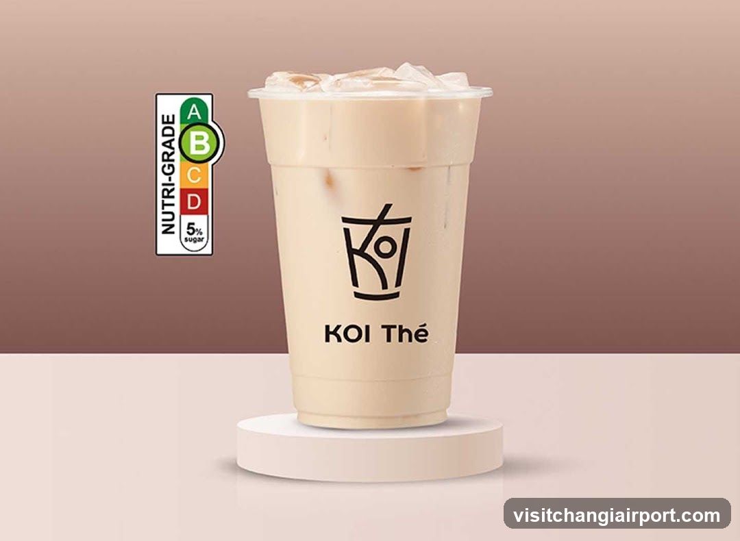 Koi Thé Iced Drink Product Shot