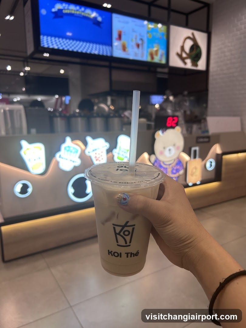 Koi Thé Drink Interior Shot