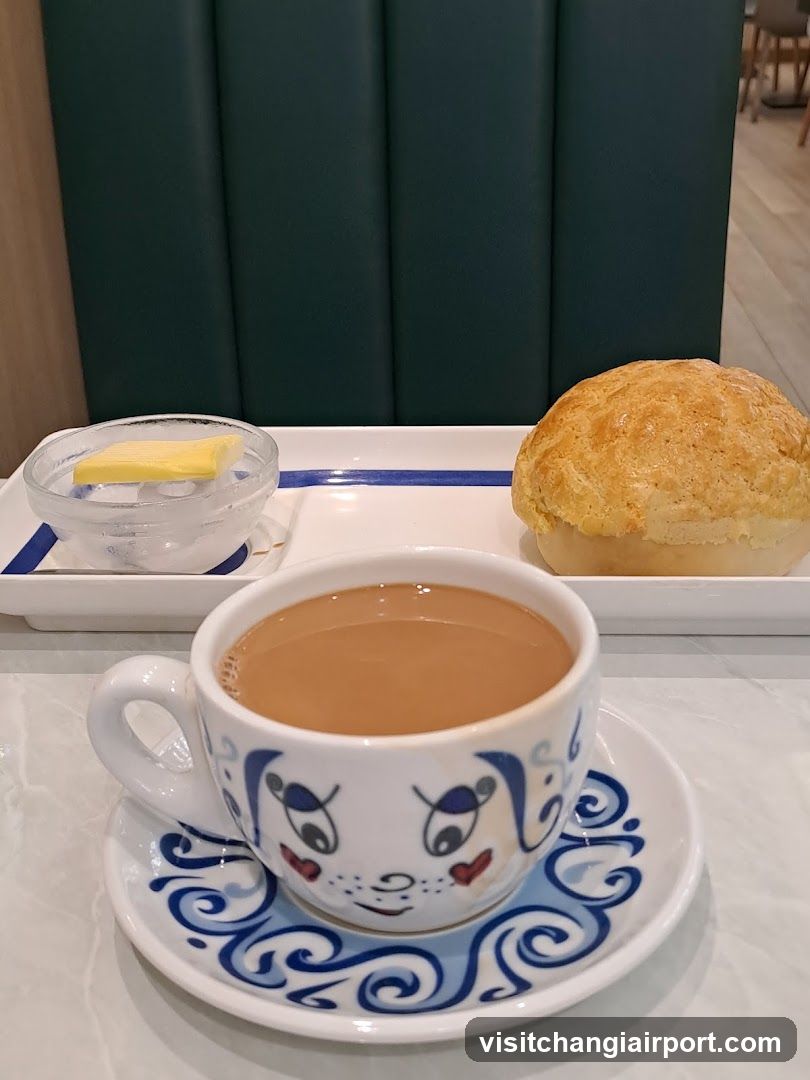 Tea and Bun Set