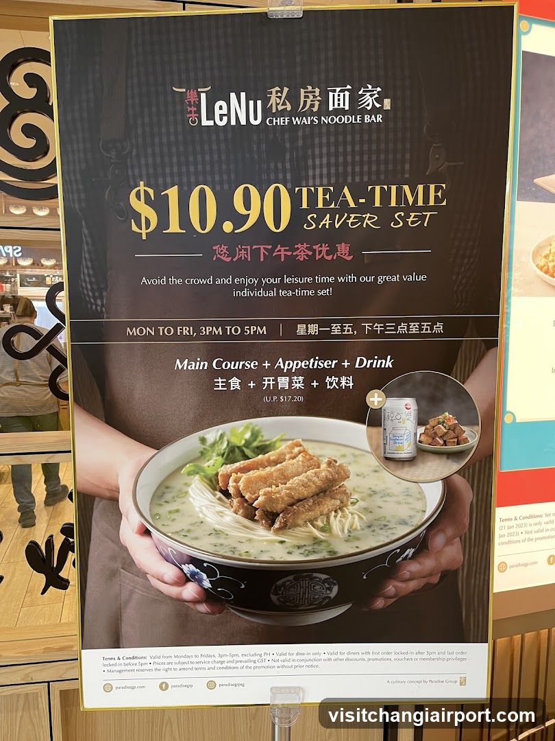 LeNu Chef Wa's Noodle Bar Ad
