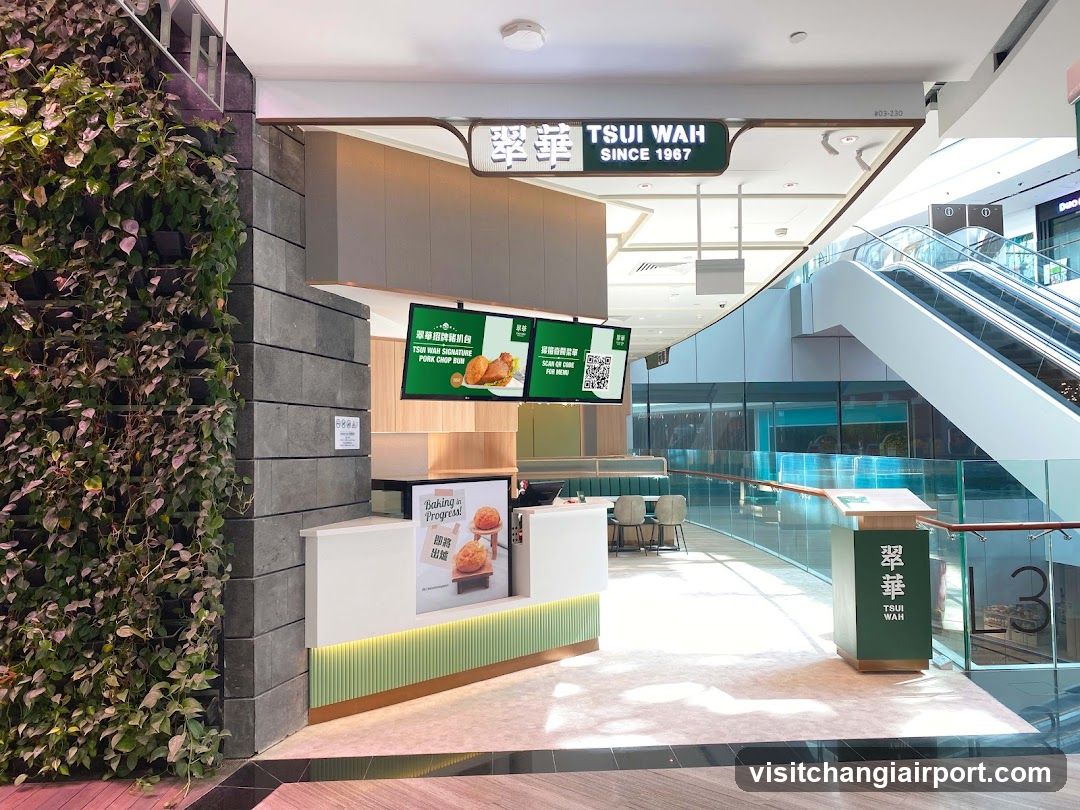 TSUI WAH Storefront Interior View