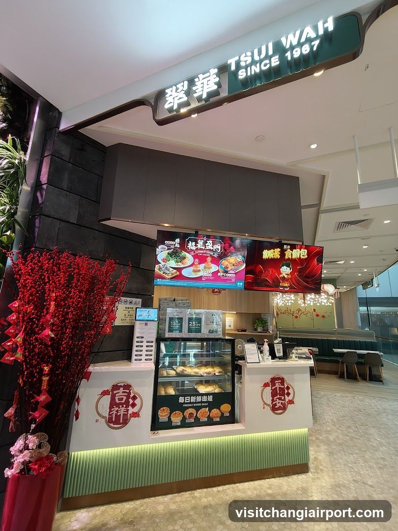 Tsui Wah Bakery Store Interior