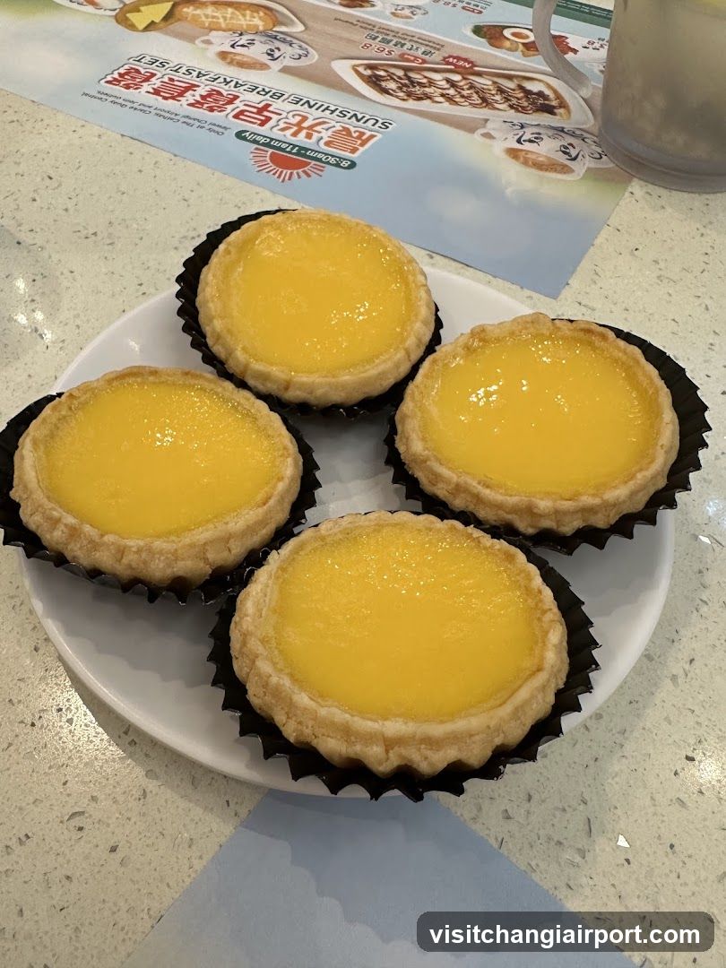 Lemon Tarts on a Plate
