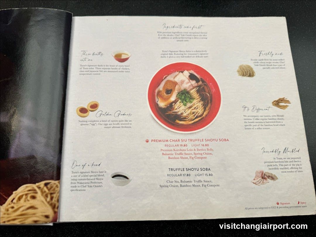 Soba Menu Page