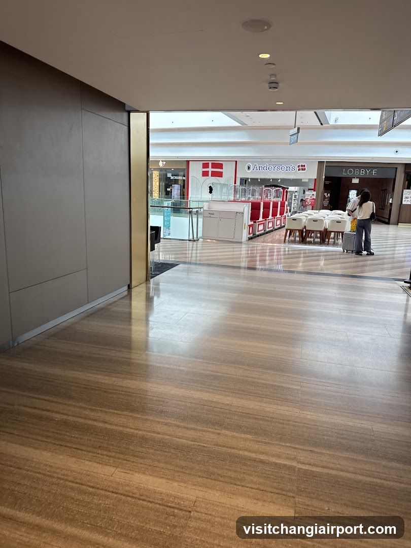 Shopping Mall Interior View