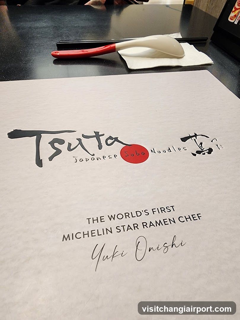 Ramen Restaurant Table Setting