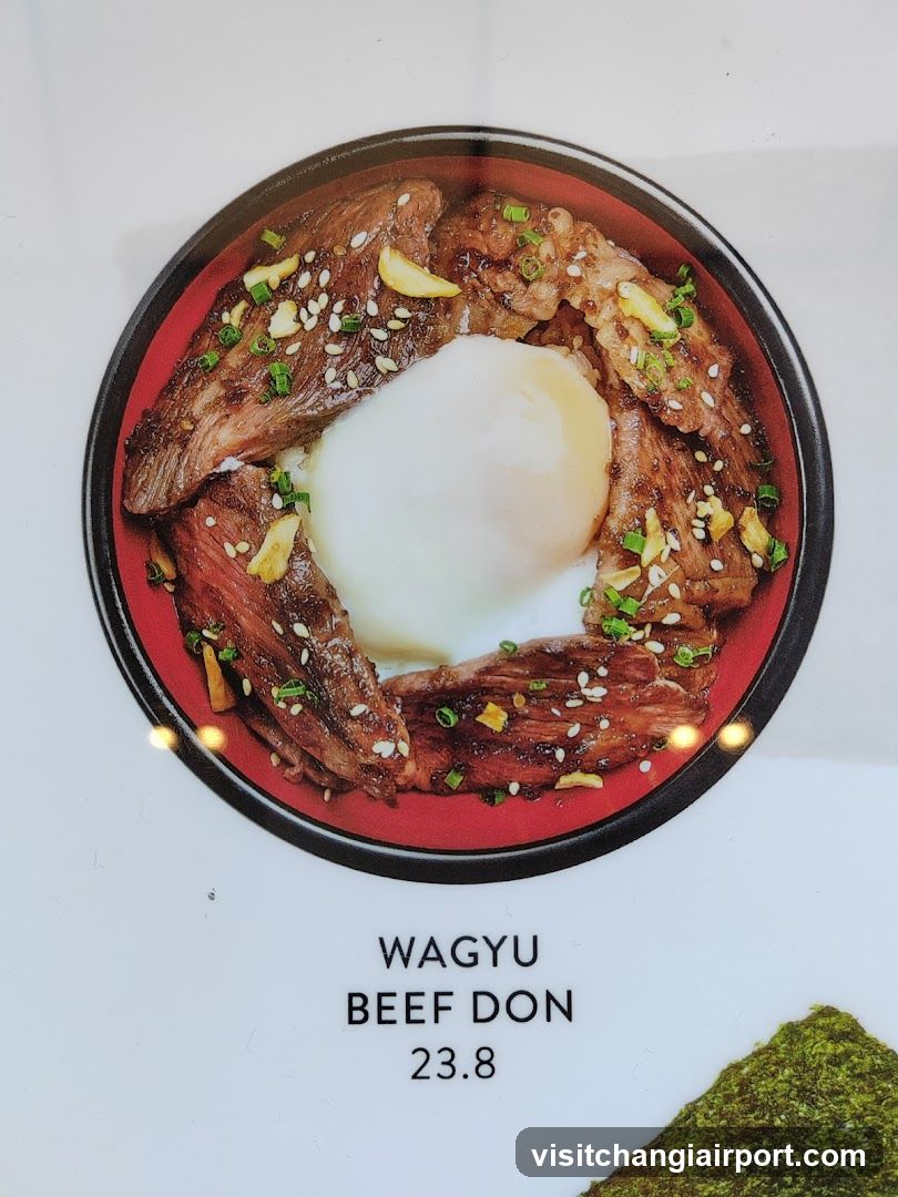 Wagyu Beef Don Menu Item