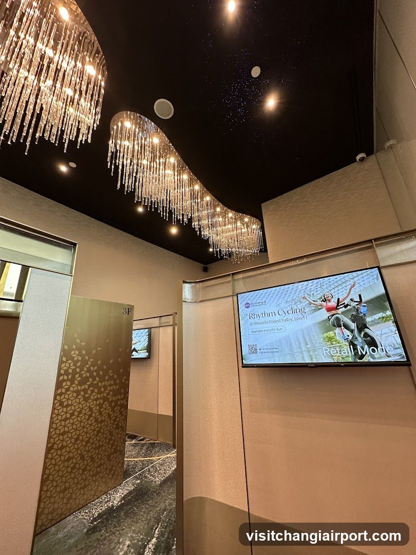 Interior Fitness Center Lobby
