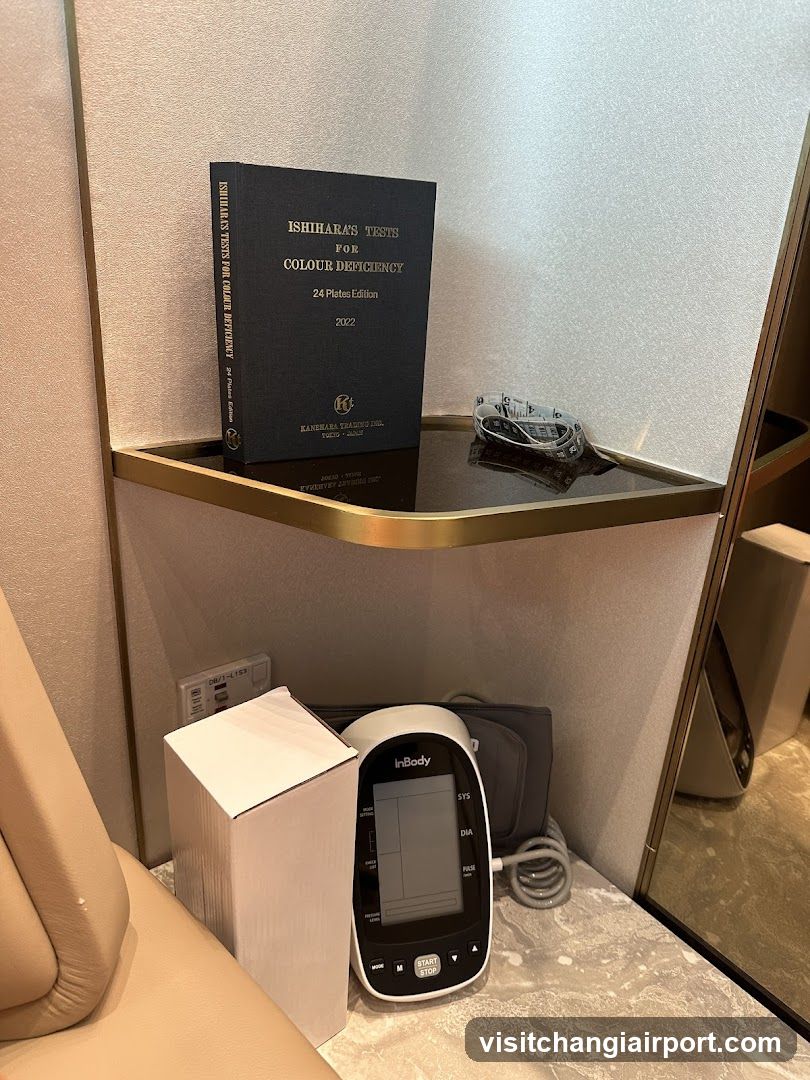 Medical Equipment and Book Display