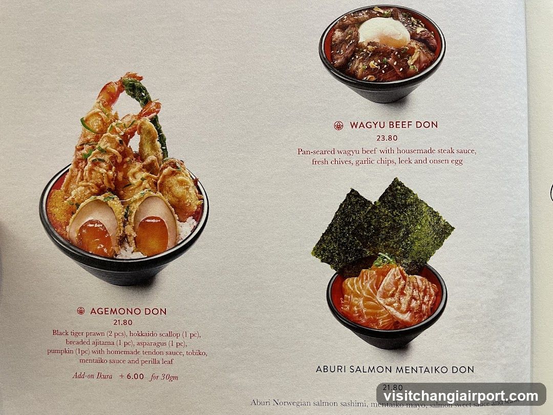 Food Menu Display