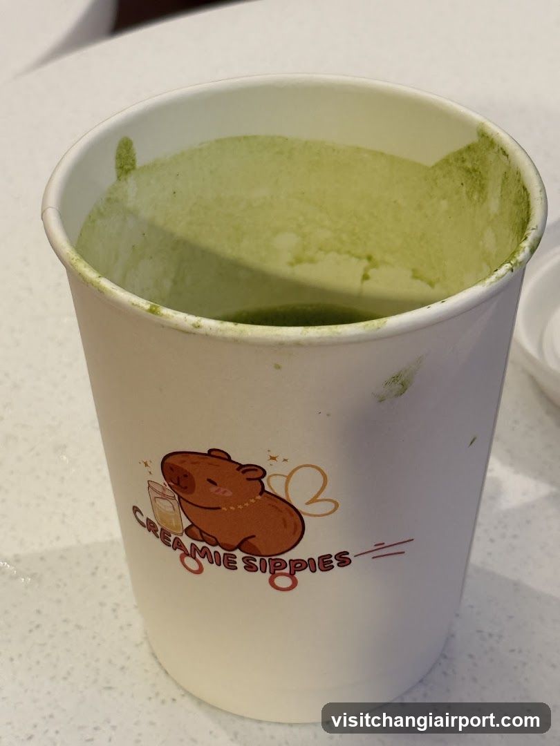 Matcha Drink in Cup