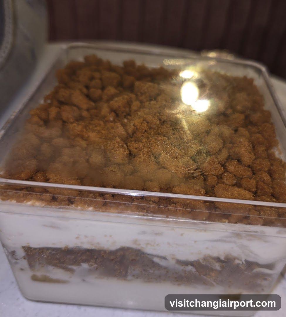 Layered Dessert in Clear Container