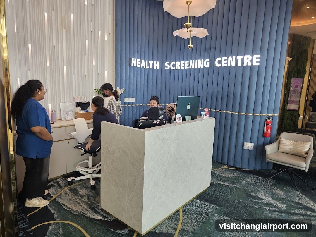 Health Screening Centre Reception Area