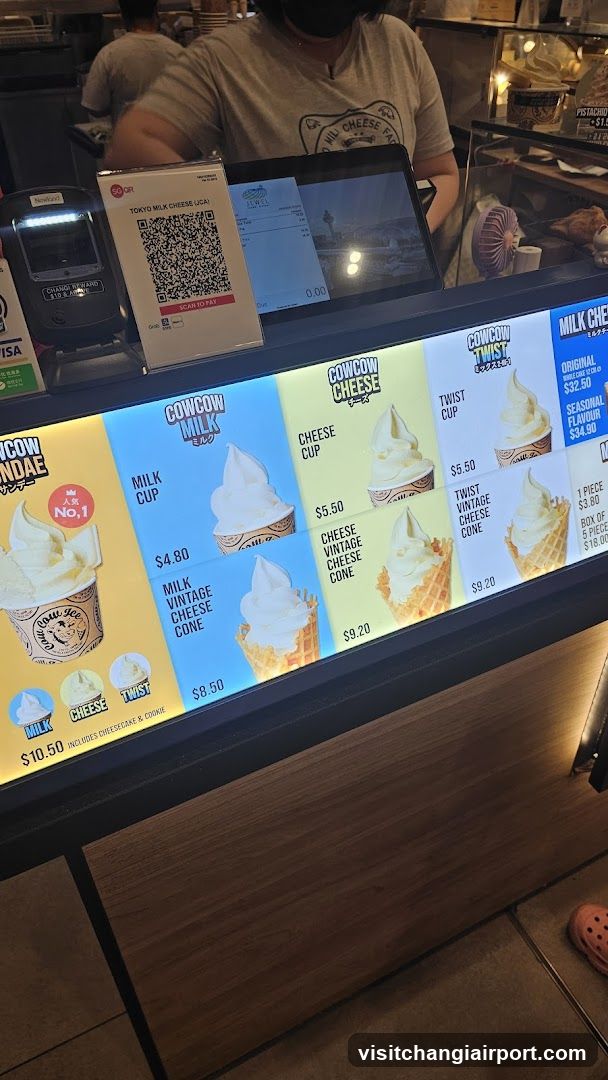 Ice Cream Shop Counter Display