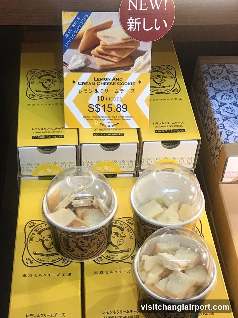 Lemon and Cream Cheese Cookie Display