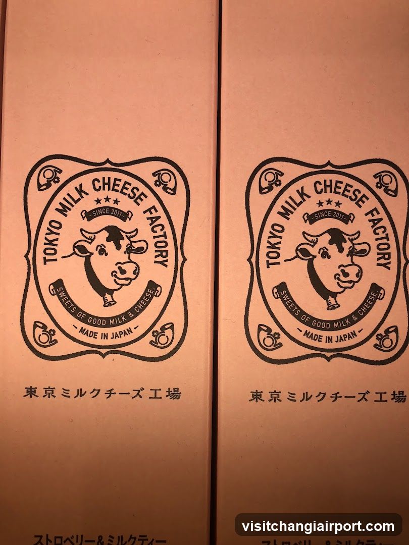 Tokyo Milk Cheese Factory Packaging
