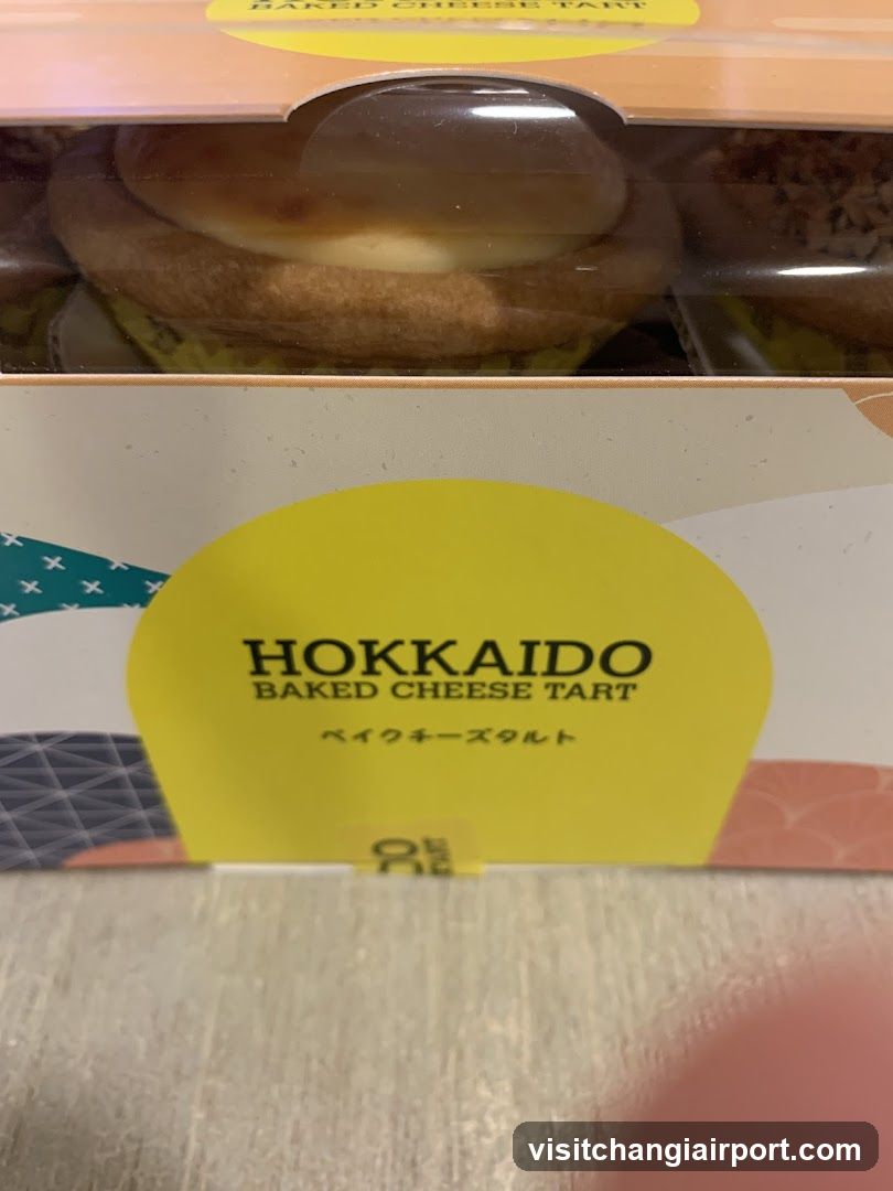 Hokkaido Baked Cheese Tart Packaging
