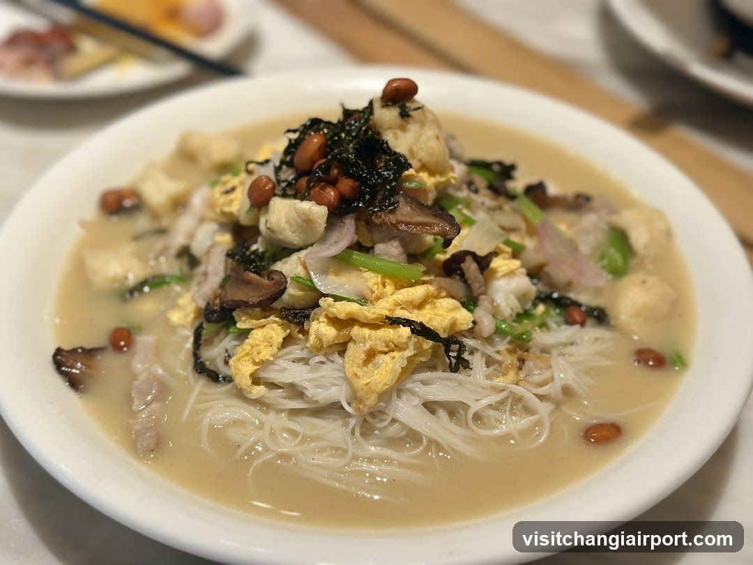Noodle Dish with Broth and Toppings
