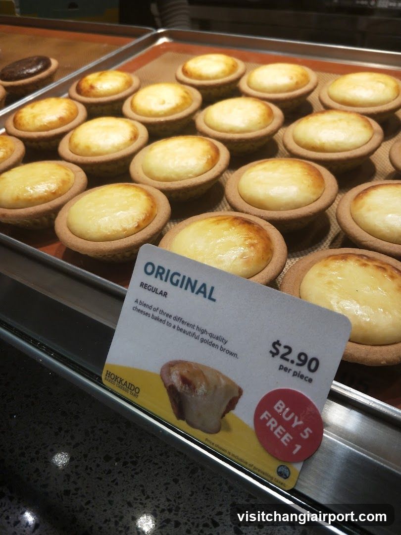 Cheese Tarts Display
