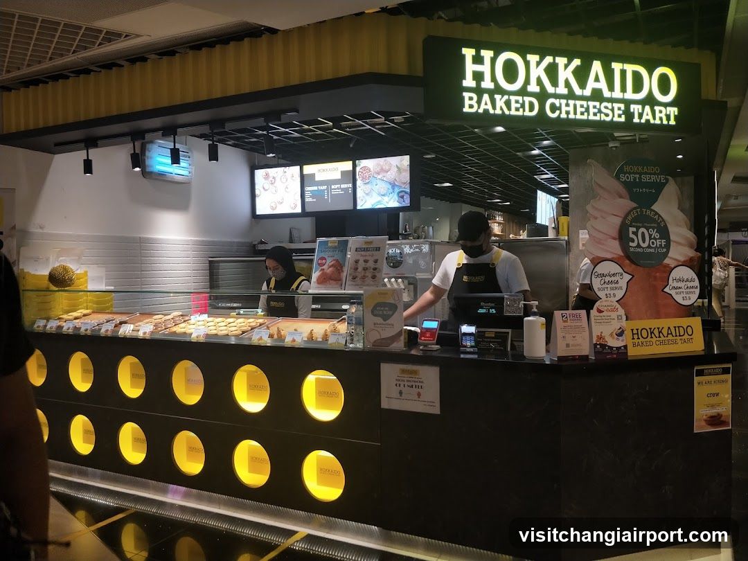 Hokkaido Baked Cheese Tart Counter