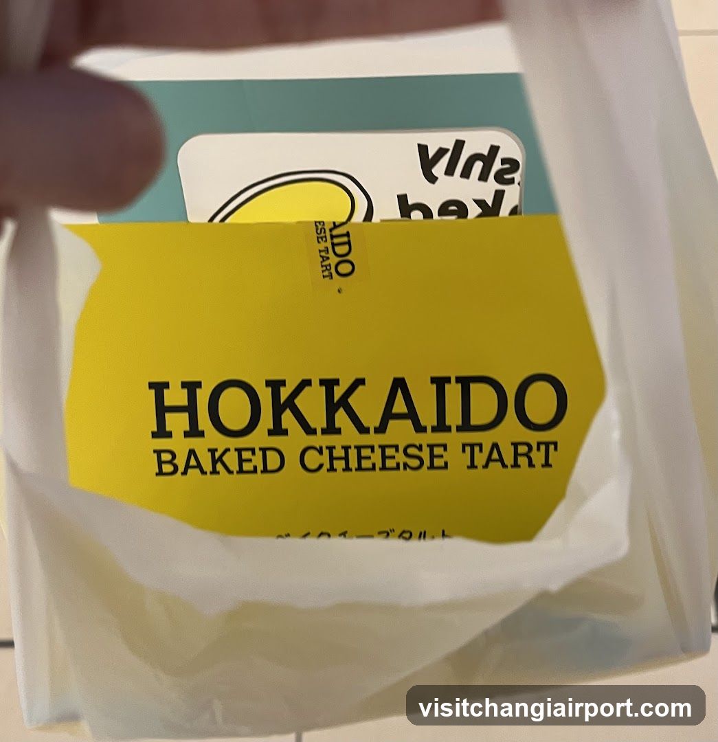 Hokkaido Baked Cheese Tart Packaging