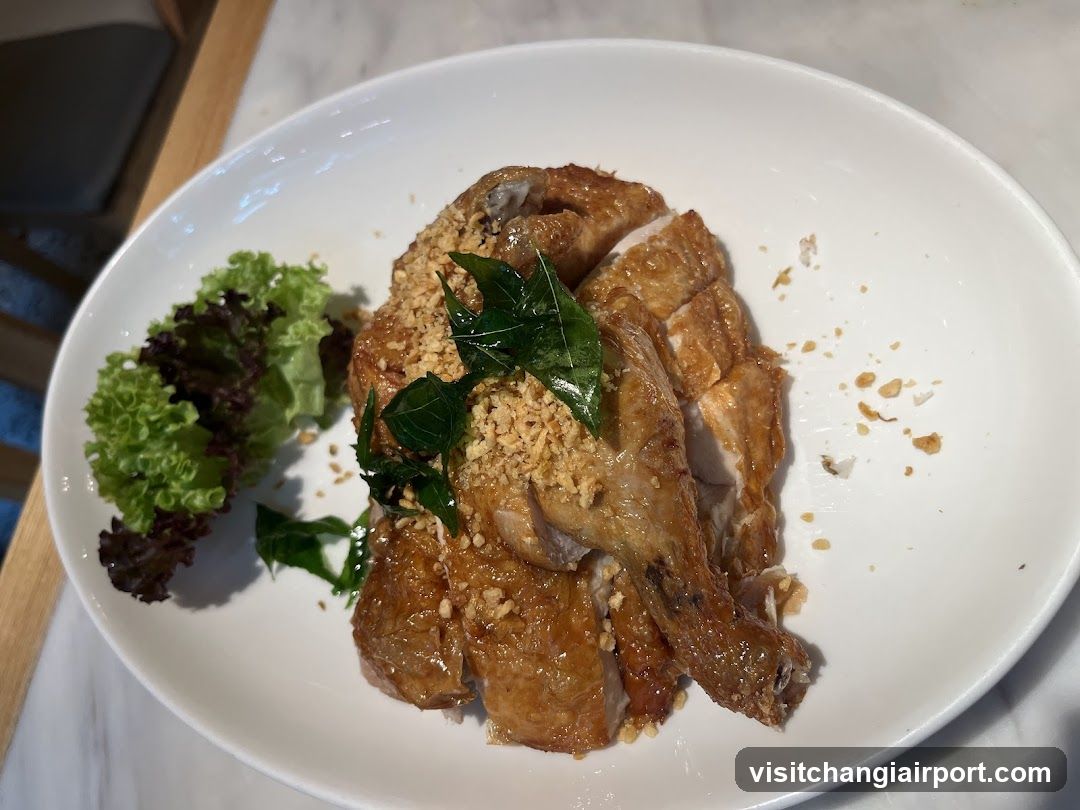 Roasted Chicken with Garnish
