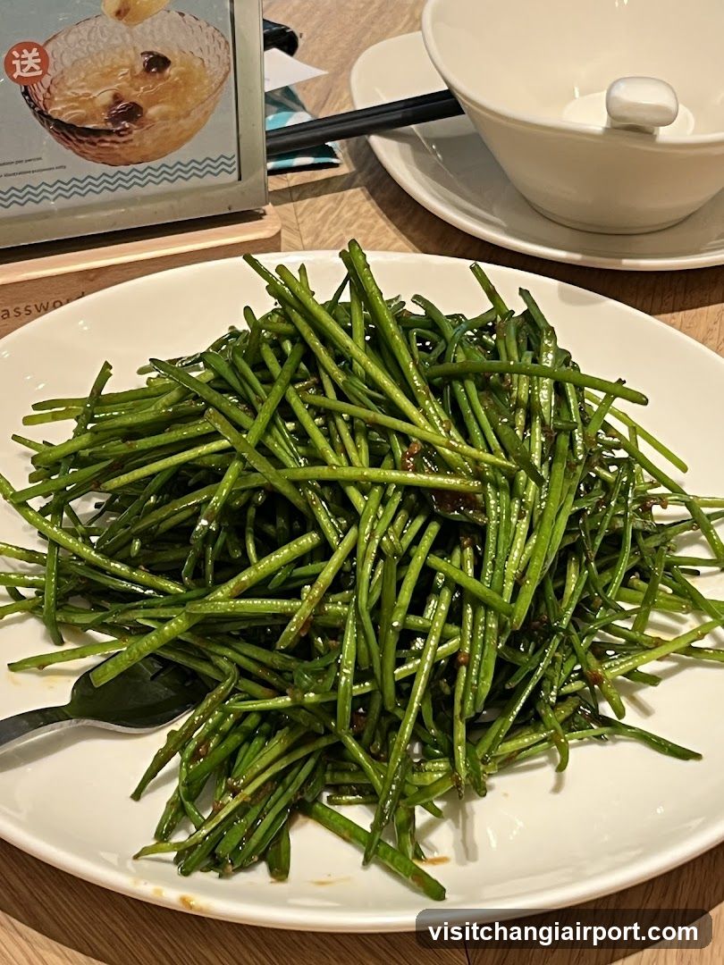 Stir-fried Water Spinach