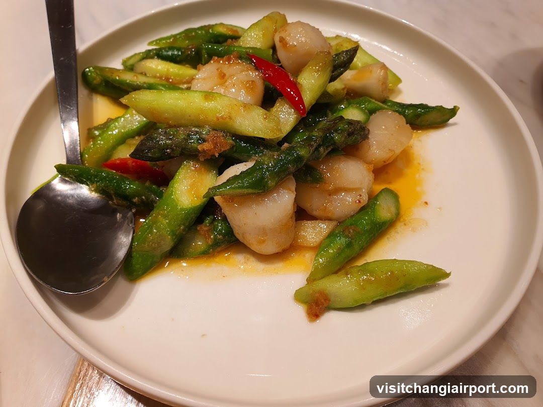 Asparagus and Shrimp Stir Fry