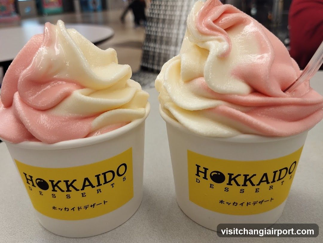 Hokkaido Desserts Soft Serve Cups