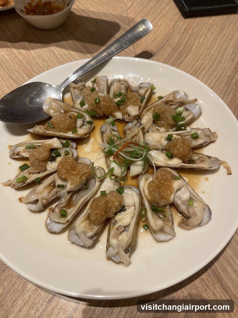 Steamed Clams with Ginger and Scallions