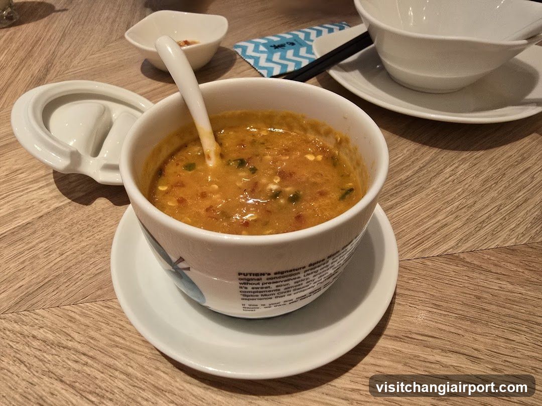 Soup Bowl with Spoon