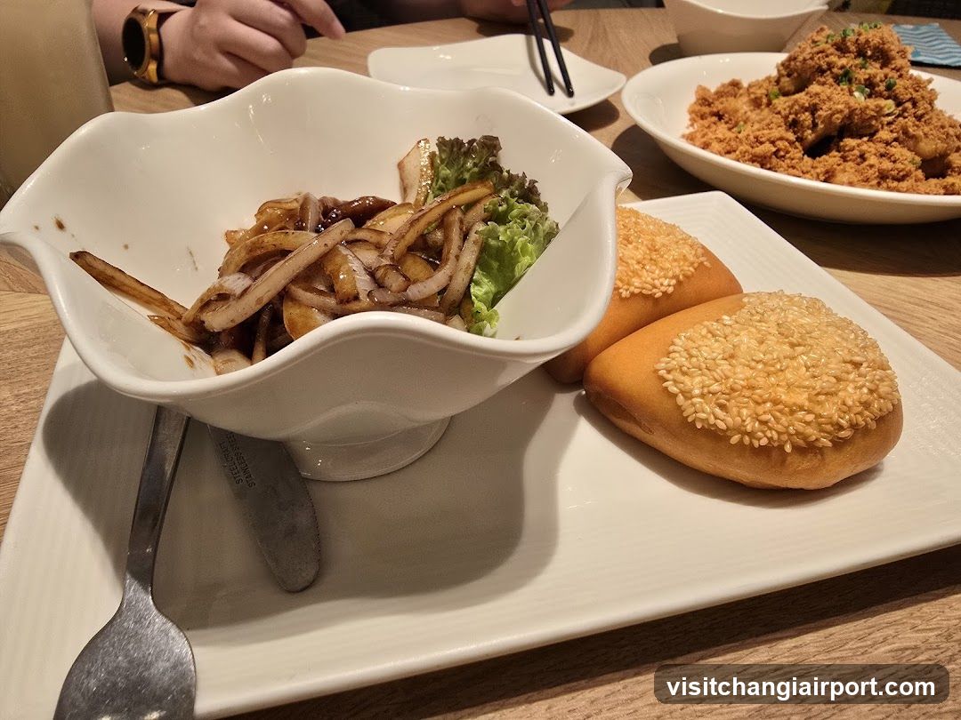 Dining Table with Food