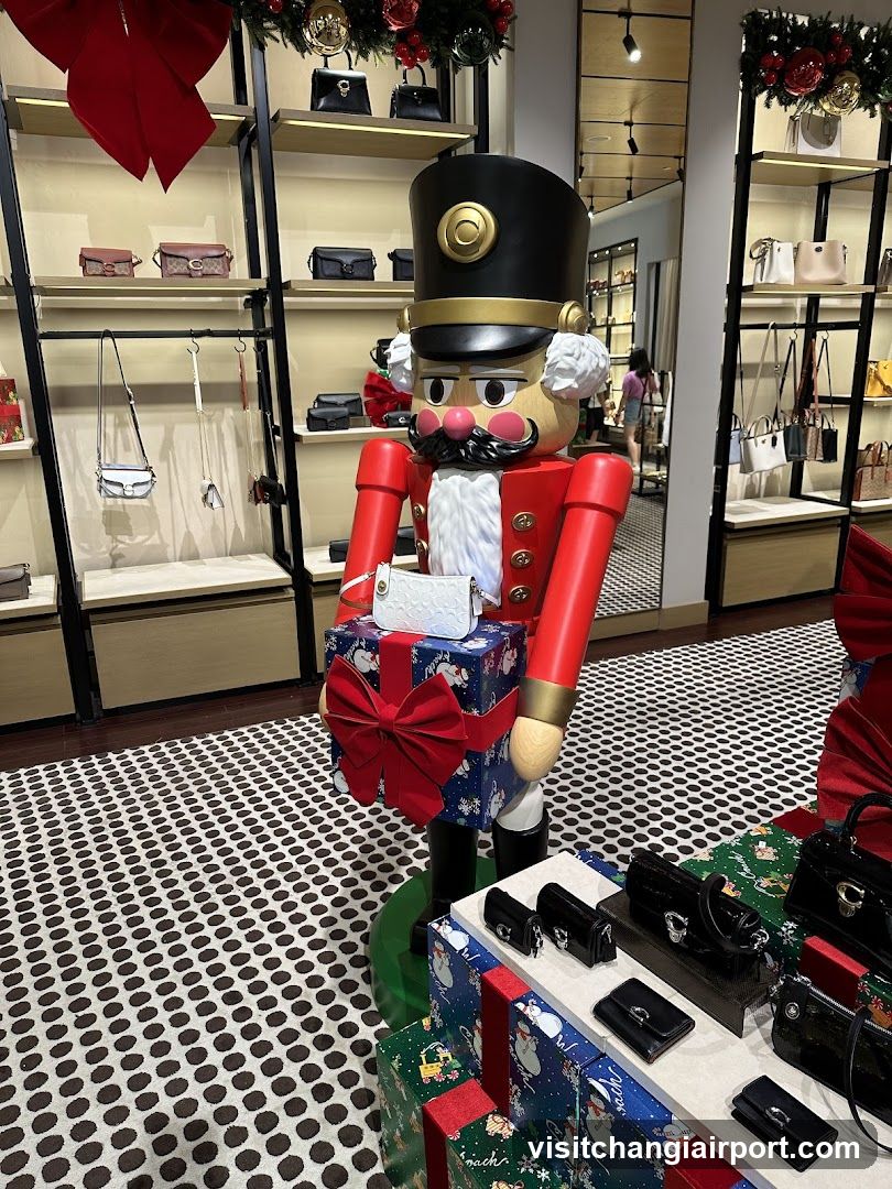 Christmas Nutcracker Display in Store