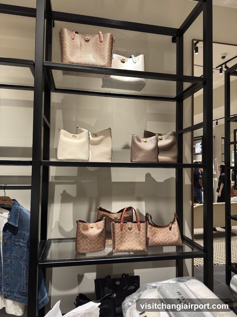 Coach Handbag Display Shelf