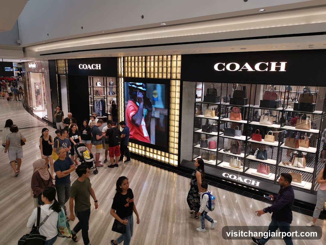 Coach Store Interior and Exterior View