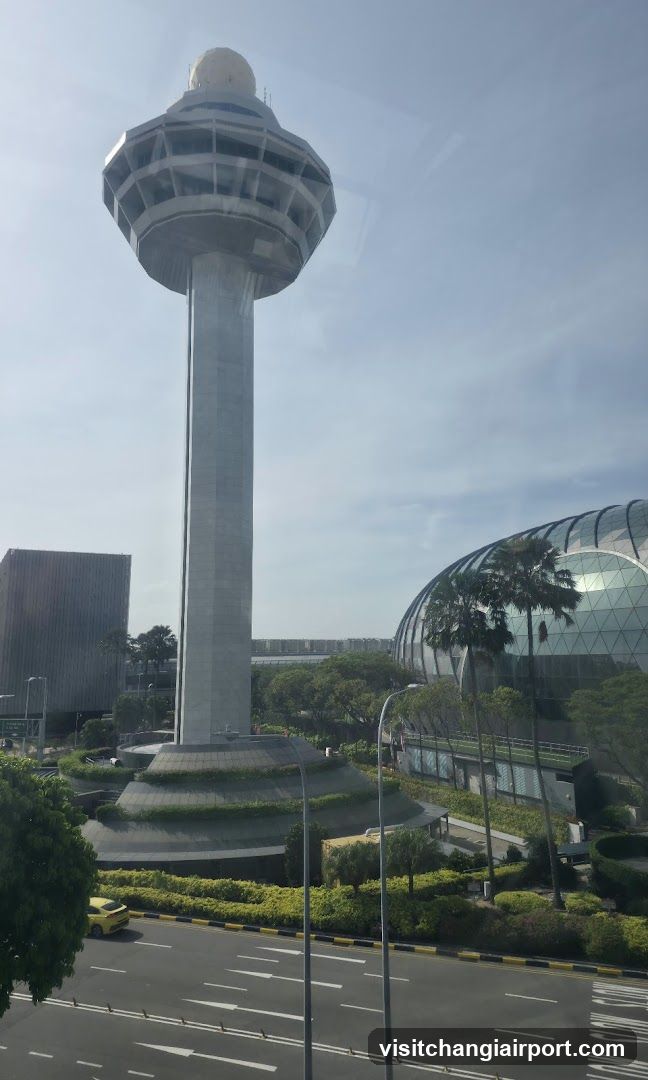 Changi Airport Control Tower and Jewel Changi