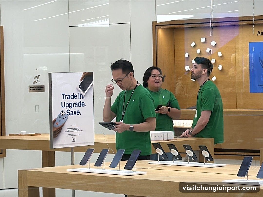 Apple Jewel Changi Airport