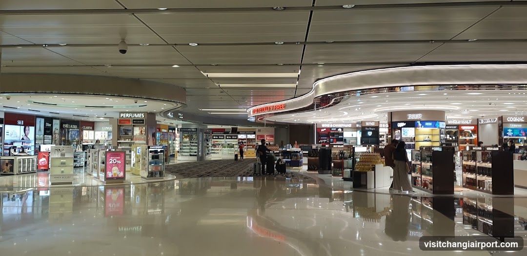 Airport Duty Free Shop Interior
