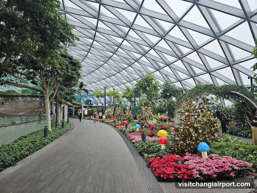 Flower Garden Walkway