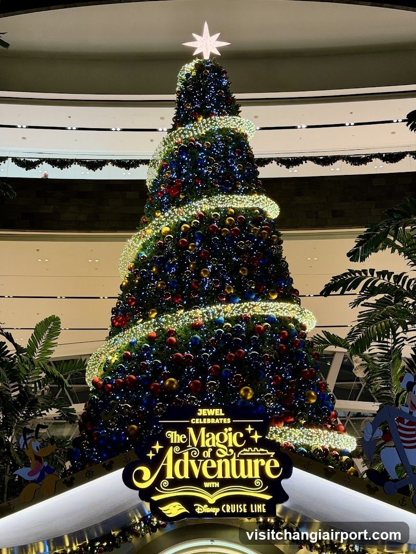 Christmas Tree Display at Jewel Changi Airport