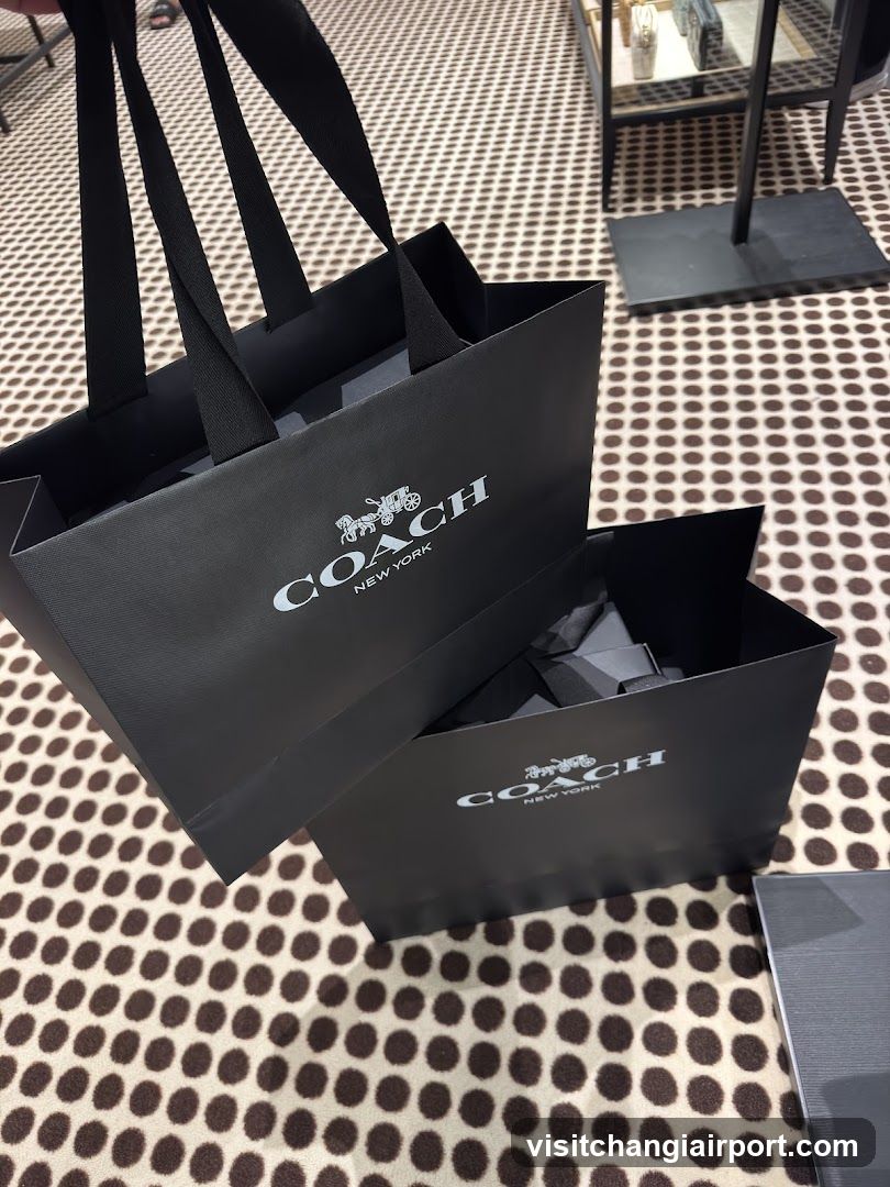 Coach Shopping Bags
