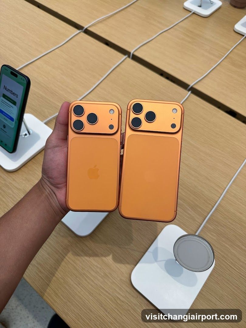 Orange iPhone Back Comparison