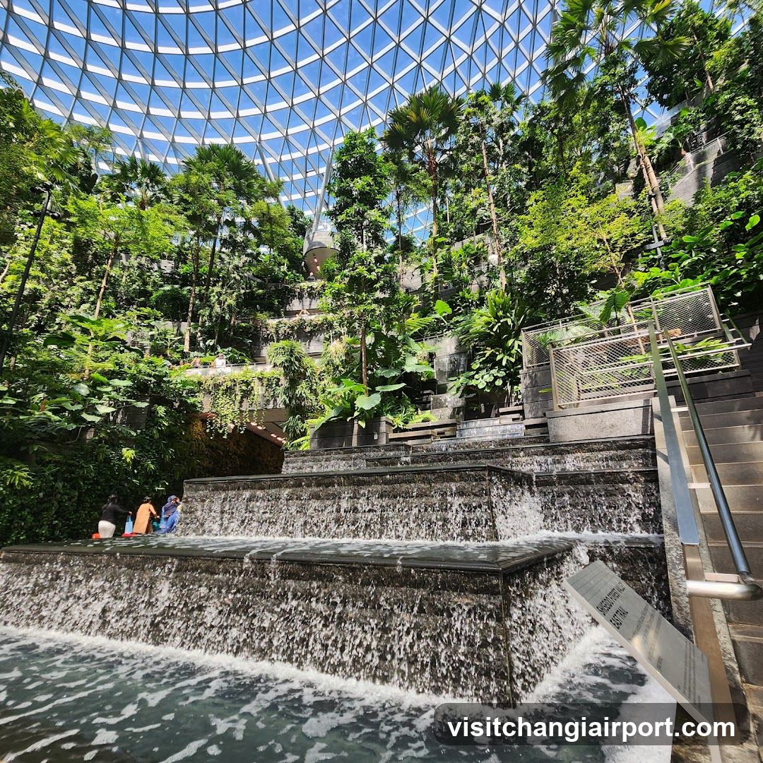 Biodome Waterfall Interior