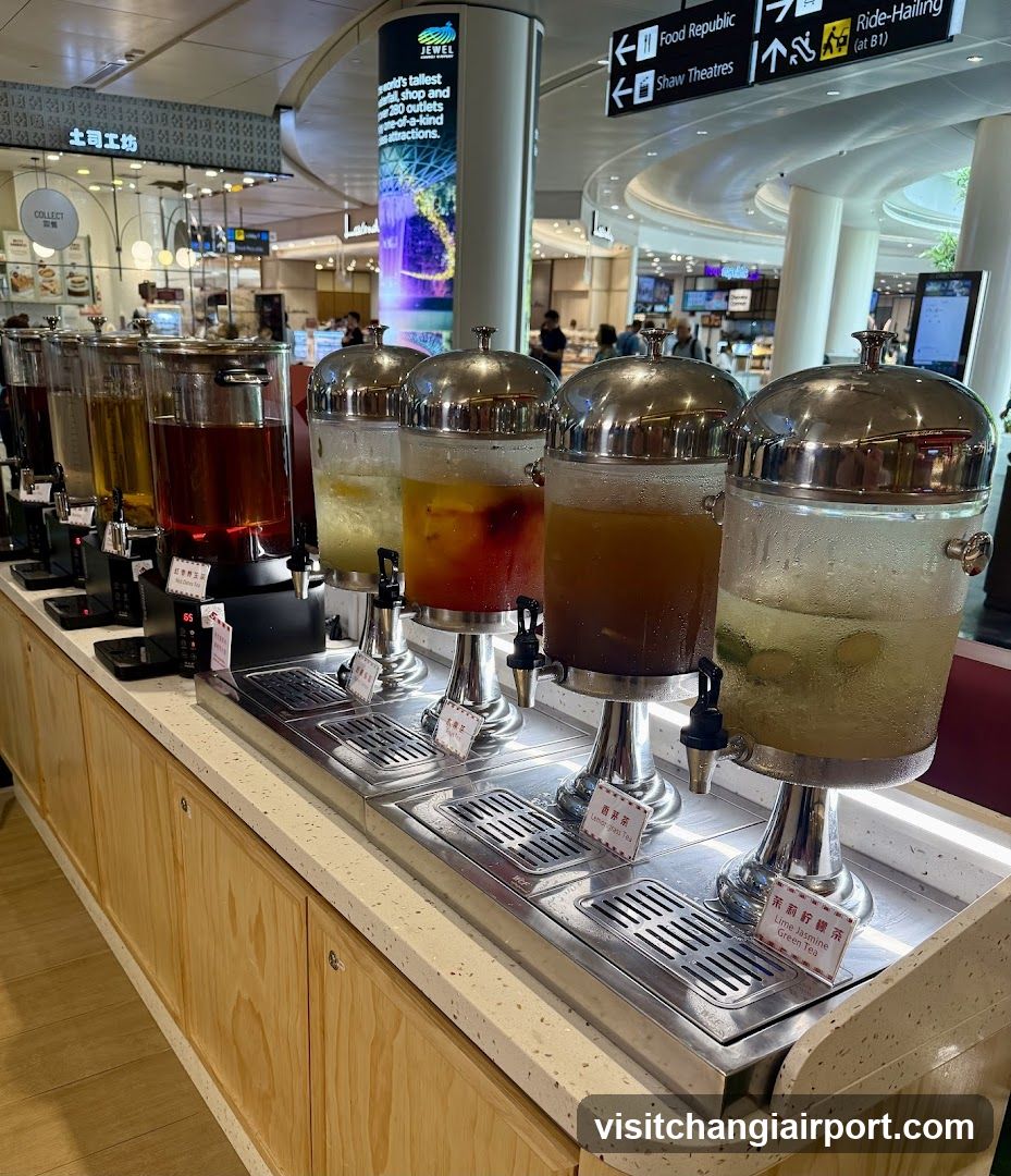 Beverage Station in Mall