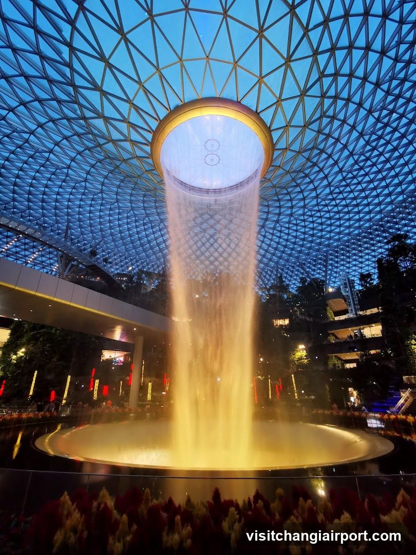 The Jewel Changi Waterfall