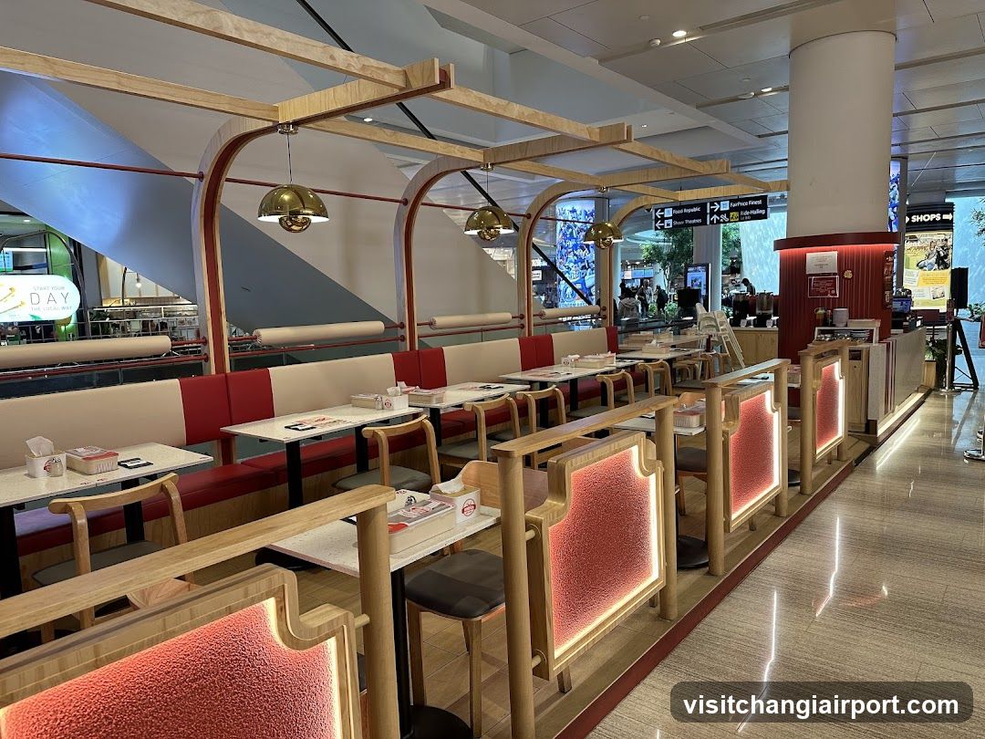 Restaurant Interior with Seating Area