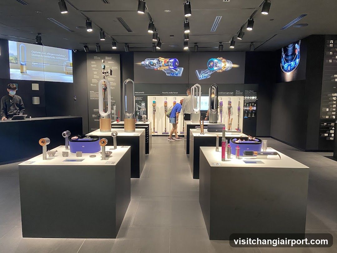 Dyson Store Interior Display