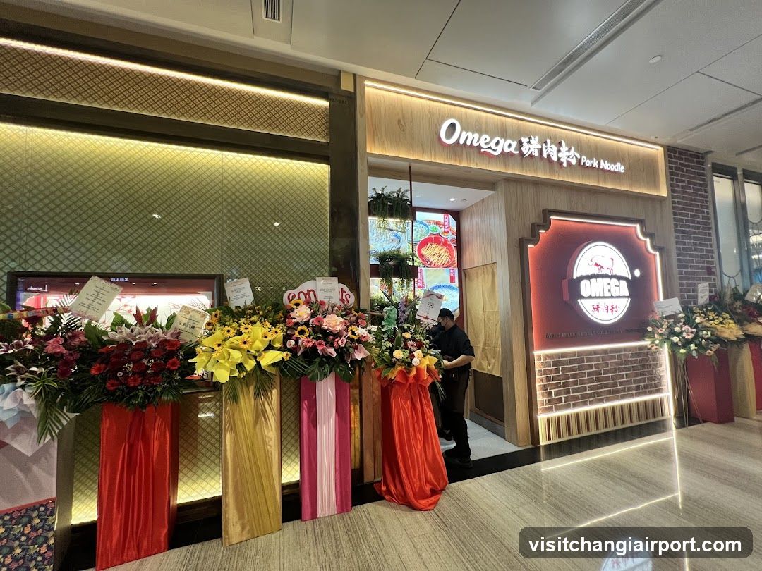 OMEGA Pork Noodle 猪肉粉 | Jewel Changi Airport