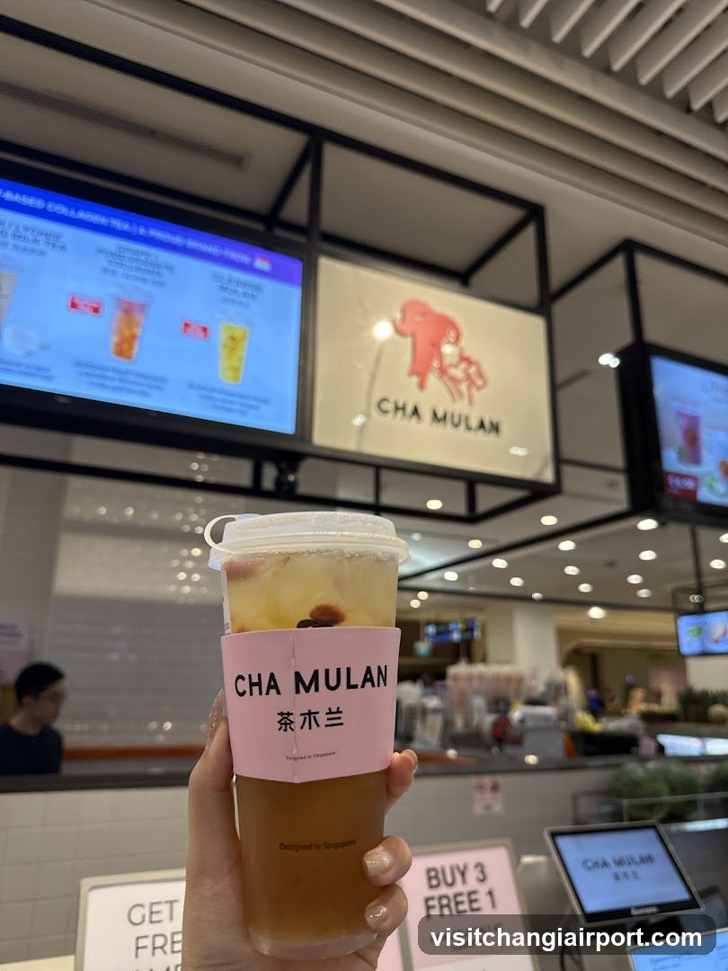 Cha Mulan Drink in Store
